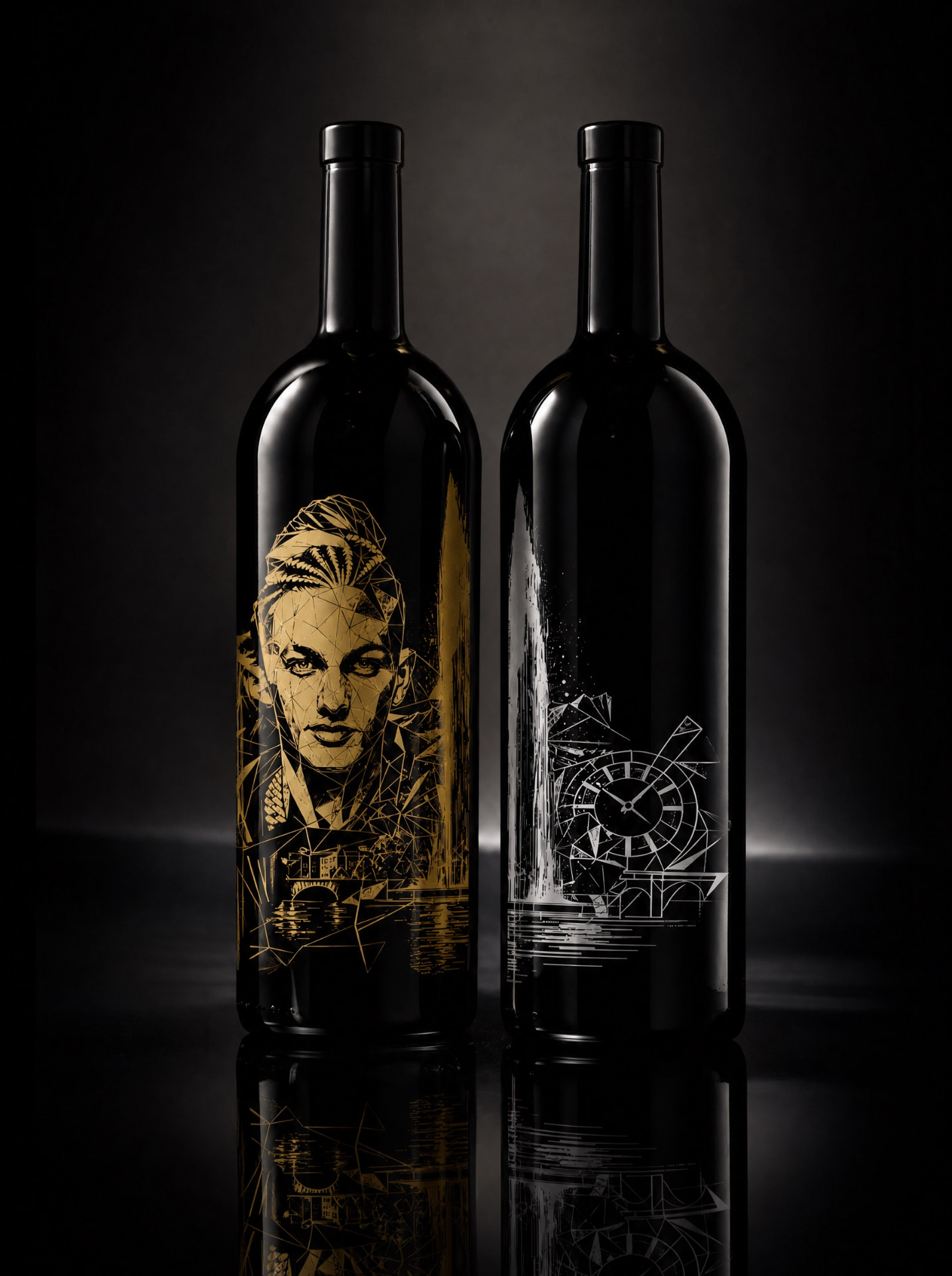 Les deux cuvées côte à côte
